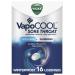 Vicks VapoCool Sore Throat Lozenge Relieves Painful Sore Throat and Mouth Winterfrost 16 Count(Pack of 1)