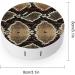 Portable Snake Skin Pattern Contact Lens Travel Kit - Cute Contact Box with Mirror for Daily Use - Buy Online on GoSupps.com
