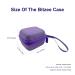 Storage Case for Zacurate Pro Series 500DL/500BL Innovo Deluxe iP900AP AccuMed CMS-50D1 & More | Drop-proof Dust-proof (Purple - Buy Online on GoSupps.com