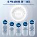 Buy Sawgmore Mouth Shower - Electric Interdental Cleaner 10 Pressure Levels 600ml Oral Irrigator 5 Nozzle Tips - White | International Shipping Available - Buy Online on GoSupps.com