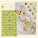 3 Sheets 5D Sunflowers Nail Stickers Summer 5D Embossed Nail Art Decals Self-Adhesive Sunflower Design Nail Art Sticker Manicure Tips DIY Nail Art Nail Decorations for Women Girls - Buy Online on GoSupps.com