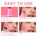 2PCS Cooling Water Jelly Lip Tint & Blush - 3-in-1 Cheek & Lip Makeup - Chill Poppy Pink Stain Gloss - Buy Online on GoSupps.com