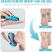 Puikos Nano Glass Corneal Remover | 2-in-1 Wet & Dry Cornea Plane for Safe Home Foot Care | Effective Corneal File for Hands & Feet (Blue) - Buy Online on GoSupps.com
