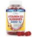 Vitamin D Gummies for Adults Kids 5000 IU - Chewable D3 Gummies Supplement for Women Men 2 Month Supply VIT D Gummy Tasty Chewables 60 Count (Pack of 1)