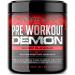 Pre Workout Demon - Hardcore Pre-Workout Powder Supplement with Creatine Caffeine Beta-Alanine and Glutamine (Berry 360g) Berry 40 Servings (Pack of 1)