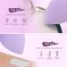 BEAKEY 5 Pcs Latex Free Makeup Sponge Set for Foundation - Multi-colored Boun Boun Sponges for Flawless Liquid, Cream, and Powder Application - Buy Online on GoSupps.com