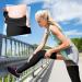 2 Pairs Open Toe Thigh High Zipper Compression Socks 15-20 mmHg for Edema Swelling - Women Men - Buy Online on GoSupps.com