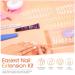 Gellen Gel x Nail Kit with 480 Colored Almond Fake Nails, LED Lamp, and Glue - Girly Nude Pink Extensions - 4 Colors, 12 Sizes - 15-Pinks Nudes - Buy Online on GoSupps.com