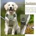 Heele Dog Crockery & Adjustable Dog Harness for Small to Mid-Sized Dogs | Reflective Breathable Army Green - Buy Online on GoSupps.com