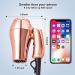 LURA Mini Portable Travel Hair Dryer 1200W with Folding Handle and Dual Voltage - Compact Small Lightweight Blow Dryer for Women and Men - Includes Concentrator & Diffuser Attachment - EU Plug - Buy Online on GoSupps.com
