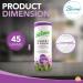 SOL 2pk Assorted Fragranced Carpet Freshener Pet Friendly Odour Eliminator Carpet Deodoriser Powder Long Lasting Clean & Fresh Fragrance in Lavender and Orange Scents Pet Carpet Freshener + Sticker - Buy Online on GoSupps.com