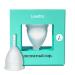 Lunette Menstrual Cup - Clear - Model 1 for light flow (EN Version) Clear 1 For Light Flow