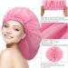 4-Pack Jumbo Shower Caps for Women - Waterproof & Extra Large Bath Hats in Bright Colors - Long Dreadlock Caps and Braid Bonnets - Oversize Bath Caps Set - Buy Online on GoSupps.com