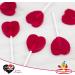 CASA DEL DOLCE Heart Saucette Small Heart Shaped Lollipops Cherry Flavor Box of 200 Pieces Individually Wrapped M - Buy Online on GoSupps.com