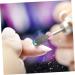 POPETPOP Nail Grinding Head Front Bumper Sticker Gel Polish Bit Acrylic Nail Drill Bits Cuticle Manicure Drill Remove Nail Gel Drill Bits Pedicure with Diamond Manicure Tools Tungsten Steel 7x1.2cm - Buy Online on GoSupps.com