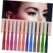AUTSUPPL 12 Pcs 1 Set Shadow Set Eye Liner Sharpeners Eyeliner Kit Red Eyeliner Plastic Colorful - Buy Online on GoSupps.com