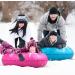 Jasonwell Inflatable Snow Tube Sled for Kids and Adults - Heavy Duty Winter Outdoor Toy - Snowflake Design - M Blue+Rose - Buy Online on GoSupps.com