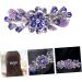 minkissy the hairpin rhinestone clip hair holder metal hair clips for women hair barrettes for women crystal hair barrettes purple hair barrettes alloy the flowers ponytail Flowers - Buy Online on GoSupps.com
