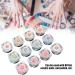 Natudeco Nail Sencer Nail Flash Powder DIY Nail Kit 12 Colors Of Color Exquisite Stylish Skin Friendly Family Nail Salon Decoration - Buy Online on GoSupps.com