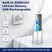 Buy Water Flosser for Teeth | Portable Oral Irrigator 310ML 3 Modes IPX7 Waterproof - Enhance Dental Care Anytime - Buy Online on GoSupps.com