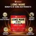 Lions Mane Mushroom 20000mg Capsules with Cordeyceps, Reishi, Elderberry, Panax Ginseng - 35-in-1 Brain & Immune Support (120 Capsules) - Buy Online on GoSupps.com