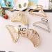 Gold Vintage Hollow Clip | Female Fashion Hair Accessory | 1Pc (MHM-01-129-014) - Buy Online on GoSupps.com
