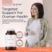 Molecular Fertility Ovarian Bloom - Doctor Formulated Fertility Supplement for Women - Egg Cell Health Ovulatory Function Reproductive Wellness - 40:1 Myo-Inositol & D-Chiro Inositol - 30 Day Supply - Buy Online on GoSupps.com