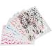 7 Sheets of Fire Flame Wave Lines Nail Stickers 3D Swirl Stripes Nail Stickers Self Adhesive Nail Art Stickers Nail Design for Nail Art Decoration Design - Buy Online on GoSupps.com