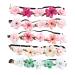 Tabanzhe 5 Pieces Flower Crown Headbands - Comfortable and Elegant Wear Multicolored Flower Hair Decoration Suitable for Photo Party Travel Wedding Festival