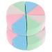 MAGICLULU 2 Sets Triangular Sponge Puff Lady Tools Face Makeup Foundation Face Triangle Blending Sponges for Makeup Triangle Sponge Puff Makeup Tool Dry Puff Wet and Dry Emulsion 8.00X8.00X2.00CM Assorted Color