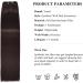 Yamel Training Hair Weave Weft Hair Extensions Medium Brown Straight 16 Inch 100g Synthetic Hair Extensions for Training Weft Medium Brown - Buy Online on GoSupps.com