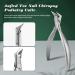 FVION Straight Blade Toenail Clipper - Professional Ingrown Toenail Tool for Thick Nails - Silver - Buy Online on GoSupps.com