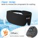 ALASKA BEAR Bluetooth Sleep Headphones - HD Stereo Noise Reduction Headband Eye Mask - Wireless Sports Gear (Black - Buy Online on GoSupps.com