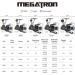 KastKing Megatron Spinning Reel - Aluminum Frame, 7+1 SS BB, 30+ lbs. Carbon Drag - 6000 - Buy Online on GoSupps.com