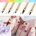 5 Pcs Round Sable Acrylic Design Nail Art UV Gel DIY Brush Pen Set - Sizes 2/4/6/8/10 - Buy Online on GoSupps.com