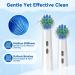 Anjocare 24 Pack Replacement Brush Heads for Oral B Electric Toothbrush - Compatible with Pro 1000/5000/7000 & Vitality - Rechargeable Brush Heads (White) - Buy Online on GoSupps.com