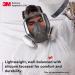 3M Full Facepiece Reusable Respirator 6900 Large - Protection Against Paint Vapors, Dust, Mold, and Chemicals - Buy Online on GoSupps.com