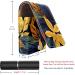 Buy Stylish Leather Lipstick Case Organizer with Mirror - Mini Lip Gloss Holder | Abstract Leaves Design - Buy Online on GoSupps.com