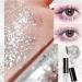 Mascara paillettes de diamant 4D mascara de couleur chatoyante mascara de diamant s chage rapide imperm able maquillage des yeux tincelants pour la f te du festival de musique sur sc ne - Buy Online on GoSupps.com