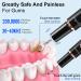 Rechargeable Dental Plaque & Tartar Remover with LED Light - 3 Modes, 4 Heads, Dental Mirror - Safe for Adults & Kids - Buy Online on GoSupps.com
