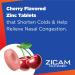 ZICAM Cold Remedy Ultra RAPIDMELTS - Cherry 18CT | Fast-Acting Cold Relief - Buy Online on GoSupps.com