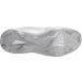adidas Men's Fv6198 Baseball Shoe 14 - White/Silver/Light Grey - Buy Online on GoSupps.com