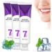 NQNFWCRJ 7 Pro Strong Whitening Toothpaste, Probiotic Whitening Toothpaste, Deep Cleaning Toothpaste, Fresh Breath Toothpaste, Get a Brighter Smile