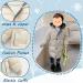 Milkiwai Children's Down Padded Coat & Jacket - Winter Clothes for Boys & Girls (Size 110, Beige) - Buy Online on GoSupps.com