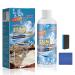 Stone Stain Remover Cleaner Stone Crystal Plating Agent and Granite Oil Stain Cleaner for Household Use All-Purpose Stone Cleaner and Polish for Marble Granite Quartz and More (1 Set)