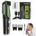 Electric Shaver Electric Shaver Rechargeable Electric Shaver Ipx6 Waterproof Mustache with 2 Combs Portable Rechargeable Beard Shaver for Mustache Sideburns Facial Hair