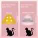 2 Pcs Cat Recovery Collar Soft Adjustable Dog Cat Elizabethan Collars Cones Pet Cone Collar Prevent from Licking Wounds After Surgery Comfortable Lightweight Collar for Pet Kitten and Puppy - Buy Online on GoSupps.com