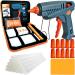 60/100W Hot Glue Gun Full Size with Carry Bag and 28 Pcs Hot Glue Sticks  Dual Power High Temp Melt Glue Gun Kit for DIY Arts Craft Projects  Home Quick Repairs