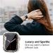 Cuteey 2 Pack Bling Case & Screen Protector for Apple Watch SE/Series 6/5/4 - Full Protection 40mm Clear/Clear - Buy Online on GoSupps.com