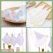 Panlom Pack 20 Eco-Friendly Muslin Face Cloths | Soft Cotton Reusable Facial Cleansing Cloths | Pink Edge | 20 Count - Buy Online on GoSupps.com